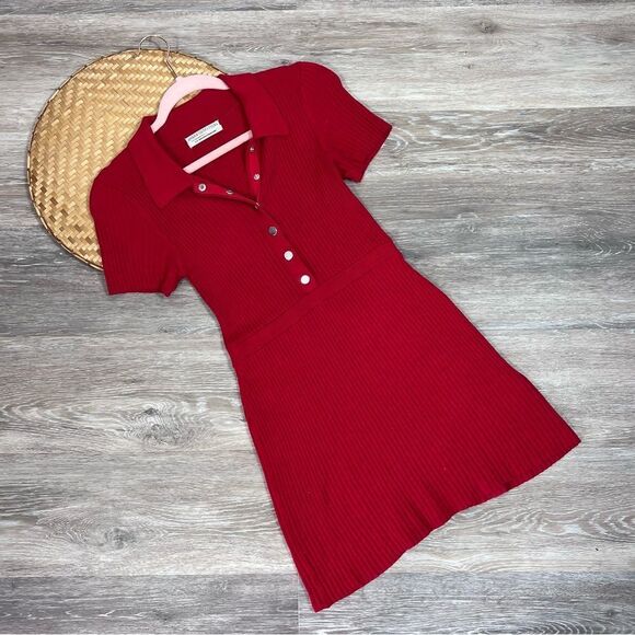 Urban outfitters red polo mini dress - Picture 2 of 7